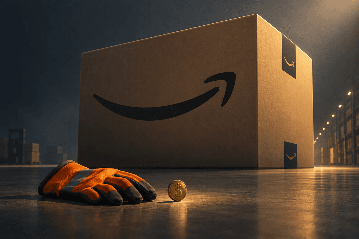 Amazon přidal skladníkům dolar na hodinu. Zaplatí to z tržeb za necelý den