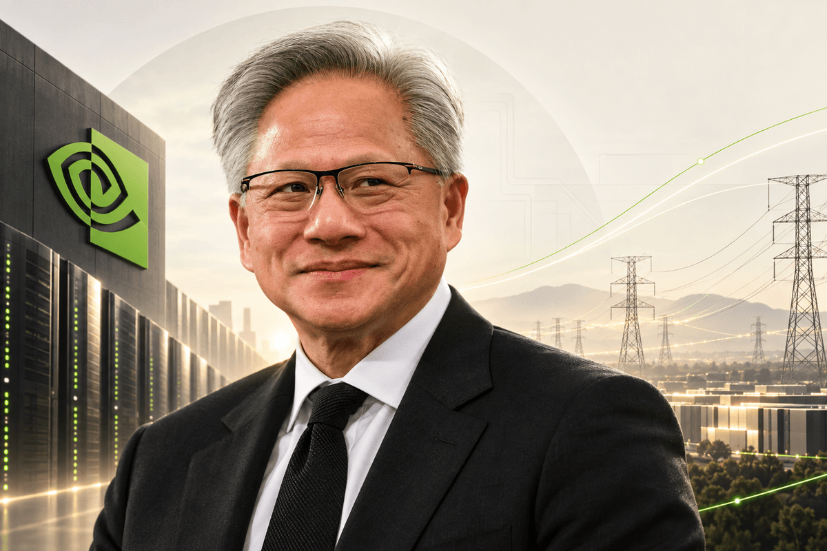 Budou potřeba desítky bilionů dolarů, řekl Jensen Huang a přirovnal AI k objevení elektřiny