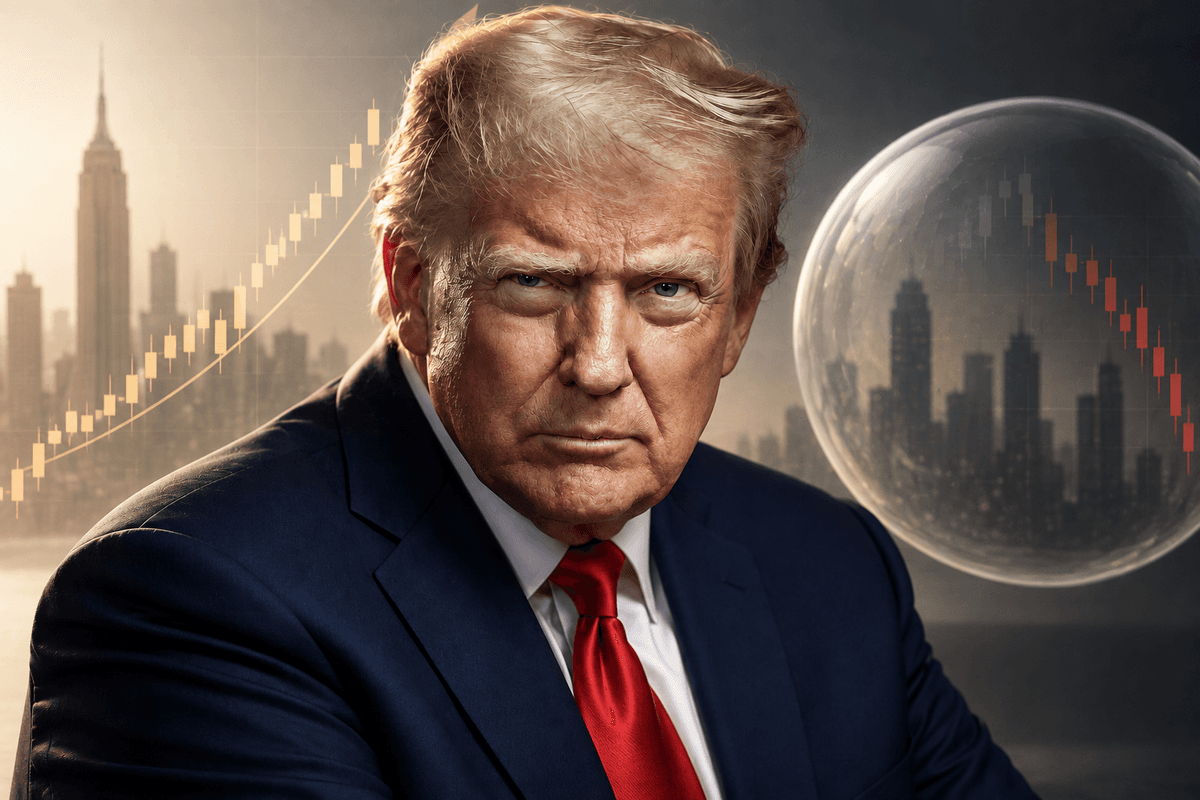 Trump slibuje býčí trh, ale dluh investorů je na rekordu a akcie jsou nejdražší od dot-com bubliny